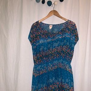 Mossimo Supply Co. Dresses - Bright floral print midi dress Mossimo Supply Co. Dresses - Bright floral print midi dress